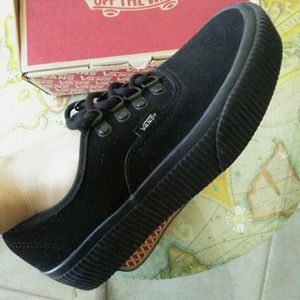 vans embossed authentic platform 2.0 black
